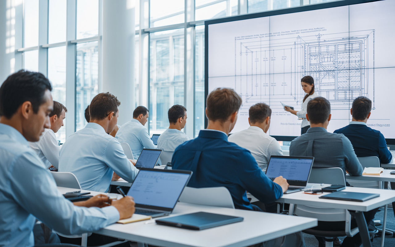 Professional training session